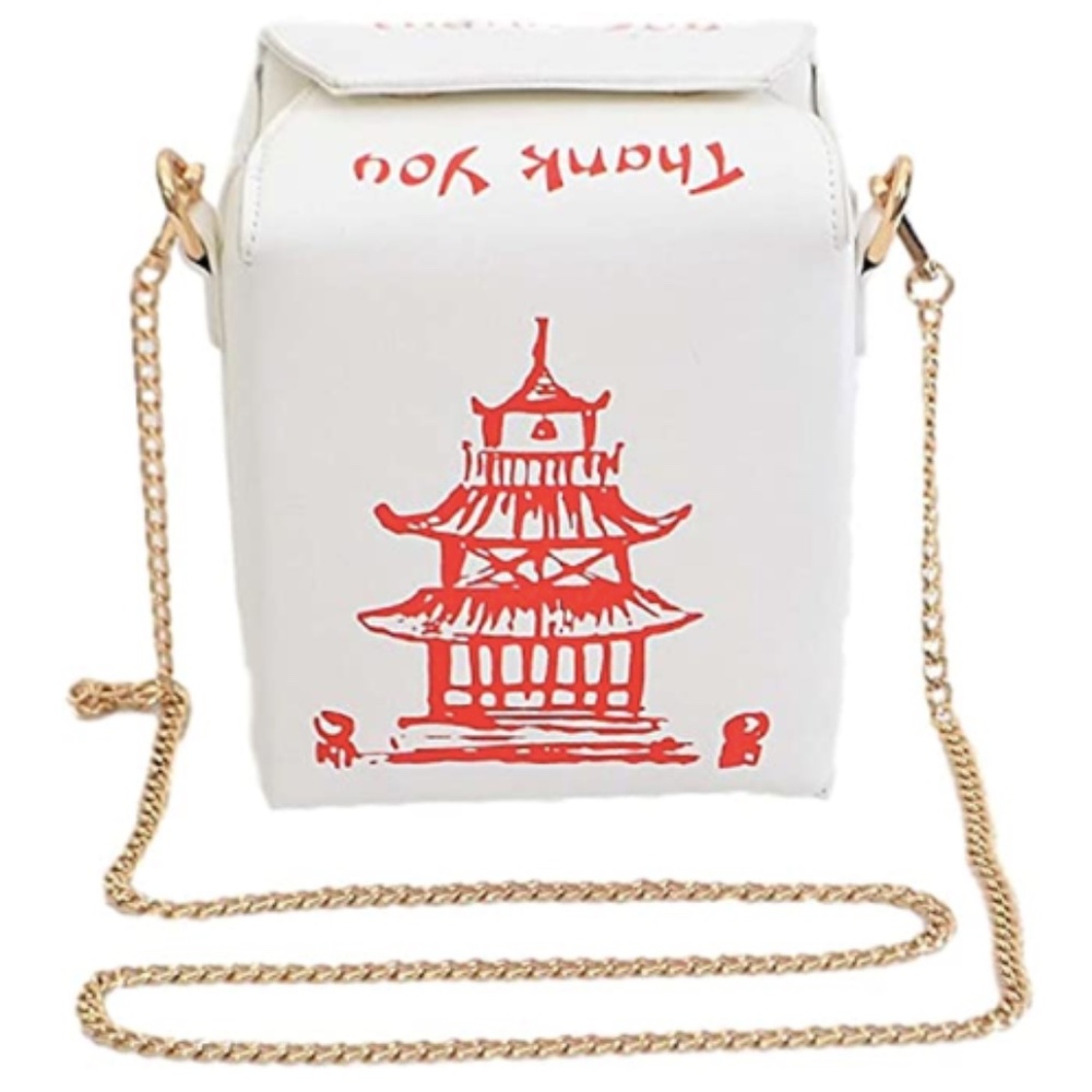 Chinese Take Out Clutch Shoulder Bag
